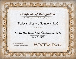 EstateSales.org Recognition